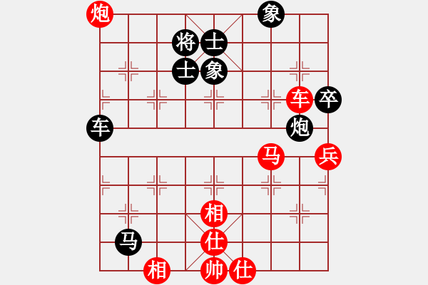 象棋棋譜圖片：橫才俊儒[292832991] -VS- 一馬平川[1294353679] - 步數(shù)：100 