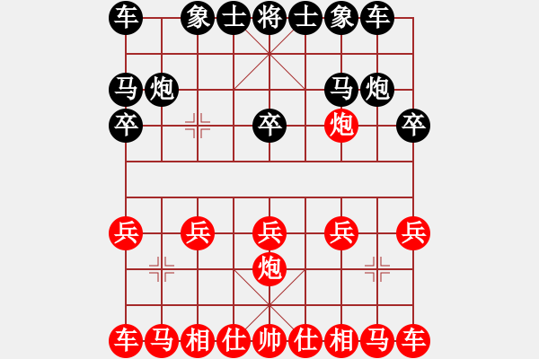 象棋棋譜圖片：象棋愛好者 VS 云棋士 - 步數(shù)：7 