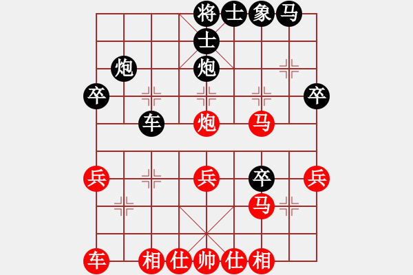 象棋棋譜圖片：三香齋(日帥)-負(fù)-汕頭魔王(6段) - 步數(shù)：36 