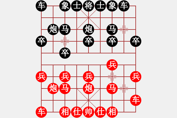 象棋棋譜圖片：陳池先勝龔俊豪 - 步數(shù)：10 