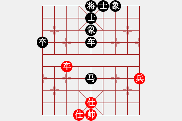 象棋棋譜圖片：很愛象棋(初級)-負(fù)-清澈心(3級) - 步數(shù)：100 