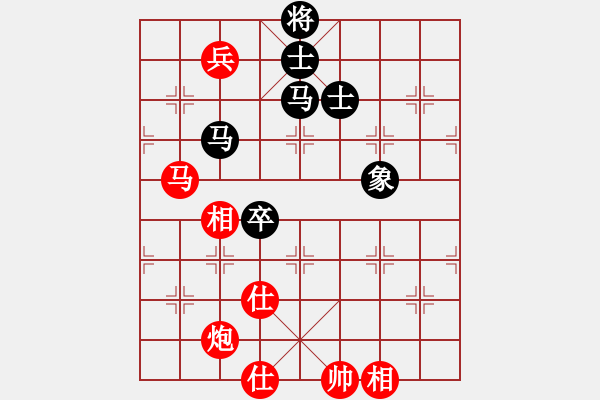 象棋棋譜圖片：6919局 A40-起馬局-天天AI選手FALSE 紅先和 小蟲引擎23層 - 步數(shù)：180 