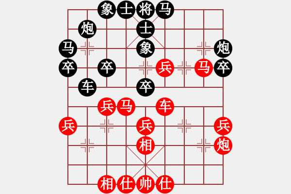 象棋棋譜圖片：abcdm(1段)-負(fù)-虎弟(6段) - 步數(shù)：40 