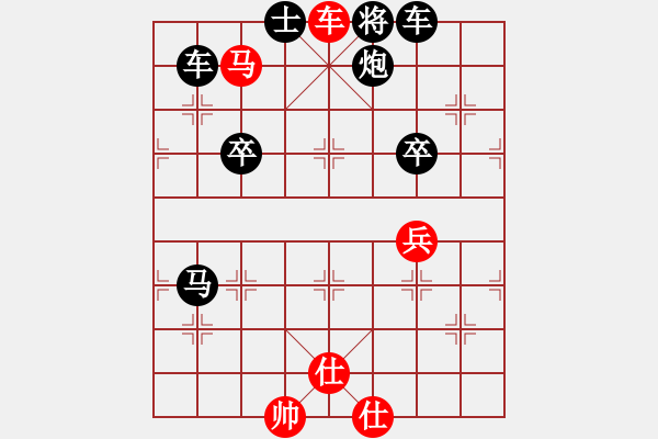 象棋棋譜圖片：棄子連殺 - 步數(shù)：5 