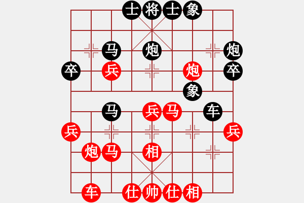 象棋棋譜圖片：晉州老虎(8段)-勝-北極新奇兵(9段) - 步數(shù)：40 