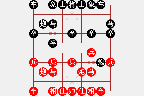 象棋棋譜圖片：河北金環(huán)建設(shè)隊 王瑞祥 和 青島隊 張?zhí)m天 - 步數(shù)：10 