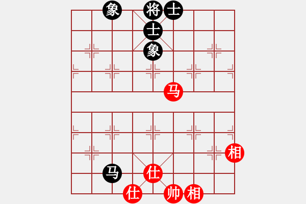 象棋棋譜圖片：盤棋局局新(無極)-和-天翼(電神) - 步數(shù)：100 