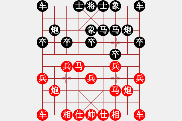 象棋棋譜圖片：碧波戰(zhàn)神(電神)-勝-快樂之人(天罡) - 步數(shù)：10 