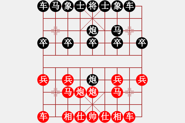 象棋棋譜圖片：進(jìn)馬吃車(9級(jí))-負(fù)-梅花寶典(8級(jí)) - 步數(shù)：10 