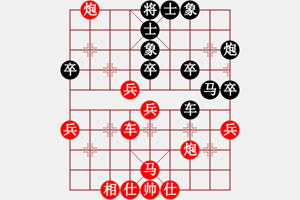 象棋棋譜圖片：像霧像風(fēng)先負(fù)冰山來(lái)客 - 步數(shù)：40 