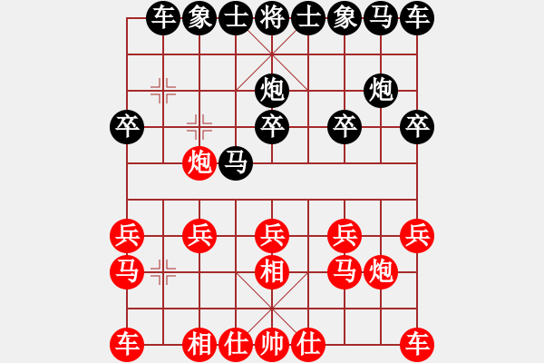 象棋棋譜圖片：失馬后的逆轉(zhuǎn)勝 - 步數(shù)：10 