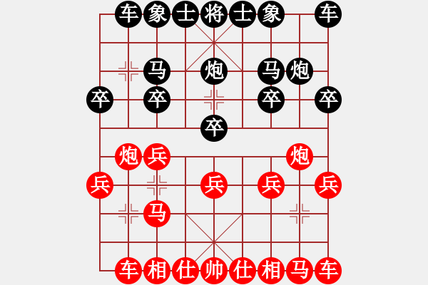 象棋棋譜圖片：棋壇尊者(四級)vshexi(七級)20170218下午63511.ccf - 步數：10 