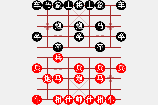 象棋棋譜圖片：清仁福壽（業(yè)5-3）先勝阿三（業(yè)7-2）201905181109.pgn - 步數(shù)：10 