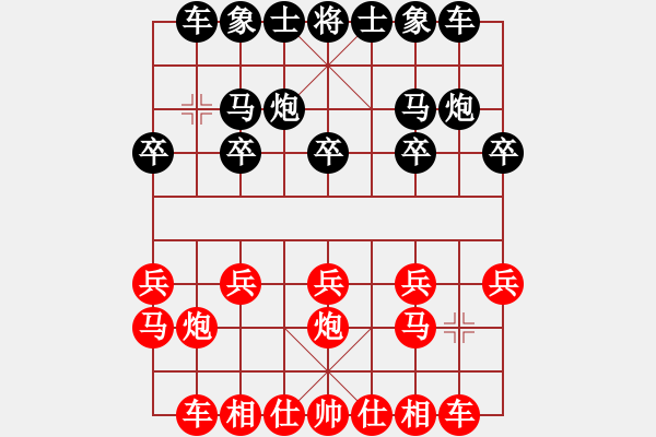 象棋棋譜圖片：奕棋納涼[704045488] -VS- 泰山[657615237] - 步數(shù)：10 