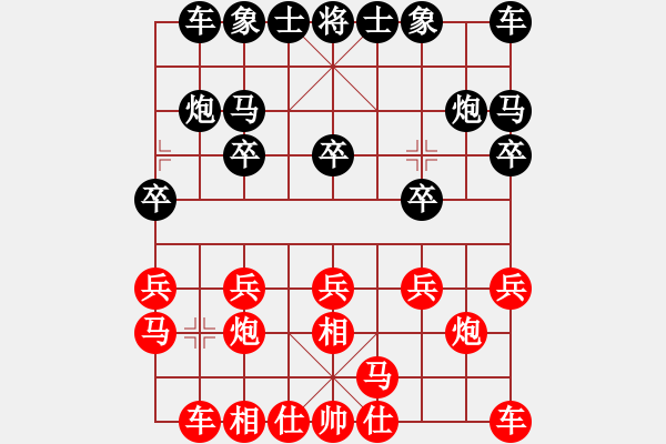 象棋棋譜圖片：成[2353019837]負(fù) 芳棋(純?nèi)讼缕?[893812128] - 步數(shù)：10 