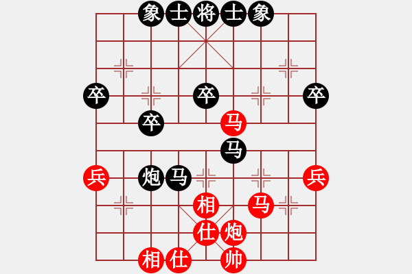 象棋棋譜圖片：悟道于棋(8級(jí))-負(fù)-南征北討(1段) - 步數(shù)：50 