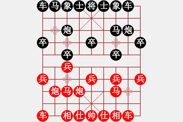 象棋棋譜圖片：A男子專業(yè)組 王禹博 勝 A男子專業(yè)組 張彬 - 步數(shù)：10 