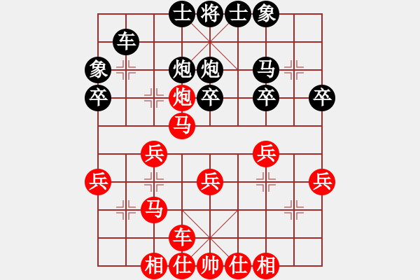 象棋棋譜圖片：泰國(guó) 黃天佑 負(fù) 荷蘭 葉榮光 - 步數(shù)：30 