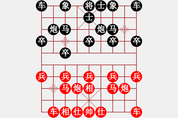 象棋棋谱图片：刁不三刀(5段)-和-楚留香(5段) - 步数：10 