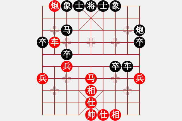 象棋棋譜圖片：鷹爪王(4段)-和-嘉應(yīng)第一劍(3段) - 步數(shù)：40 