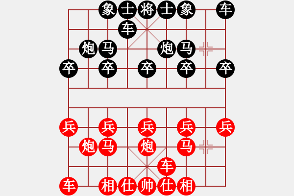 象棋棋譜圖片：bbboy002[紅] -VS- yang41914353[黑] - 步數(shù)：10 