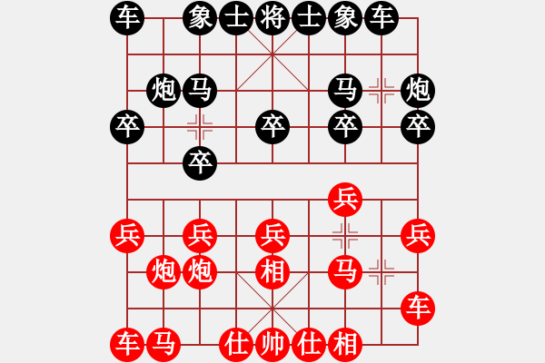 象棋棋譜圖片：無敵天下(風(fēng)魔)-負-october(6弦) - 步數(shù)：10 