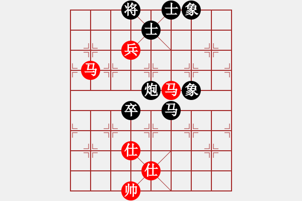 象棋棋谱图片：wwjie(2段)-负-弃将杀(3段) - 步数：100 