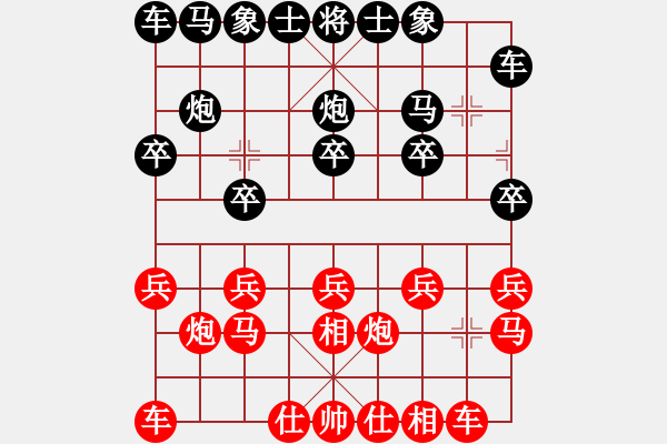 象棋棋譜圖片：廖林弈晨VS香魂王妃(2012-11-26) - 步數(shù)：10 