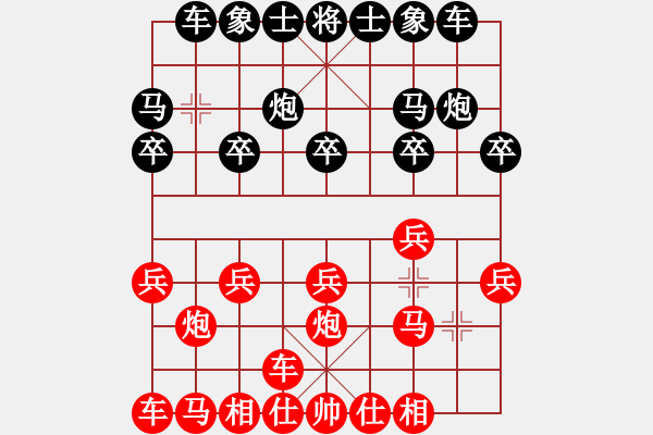 象棋棋譜圖片：橫才俊儒[292832991] -VS- 孤云[769008920] - 步數(shù)：10 