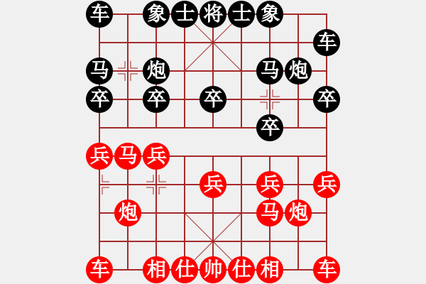 象棋棋譜圖片：倚天高手VS天涯寶刀(2015 6 19) - 步數(shù)：10 