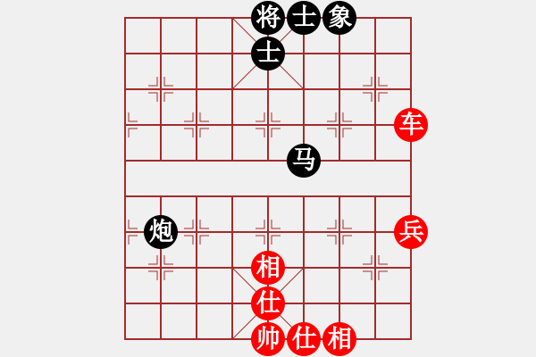 象棋棋譜圖片：馮曉曦     先勝 朱偉頻     - 步數(shù)：80 