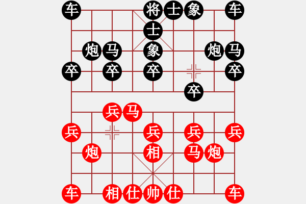 象棋棋譜圖片：許文章 先勝 方銀兵 - 步數(shù)：10 