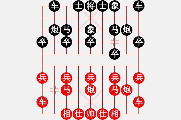 象棋棋譜圖片：上海棋院 浮萍[3031077693] -VS- 亢龍有悔龍[984979052] - 步數(shù)：10 