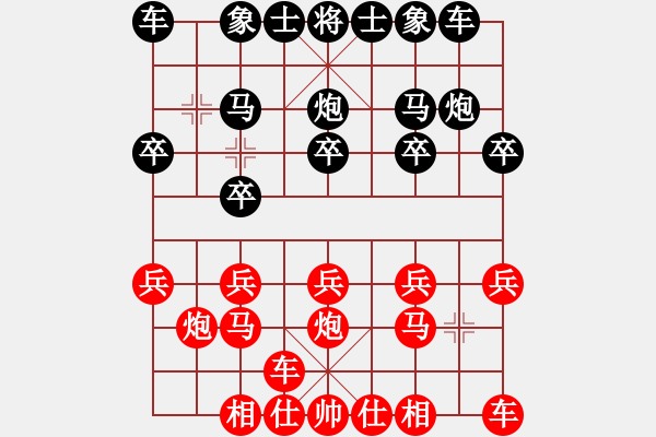 象棋棋譜圖片：許文烈（先負(fù)）林弈仙 - 步數(shù)：10 