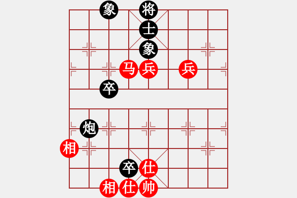 象棋棋譜圖片：金中月(7段)-勝-帥天將(1段) - 步數(shù)：100 