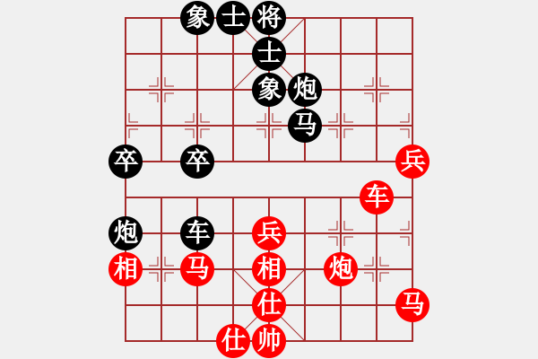 象棋棋譜圖片：金中月(7段)-勝-帥天將(1段) - 步數(shù)：50 