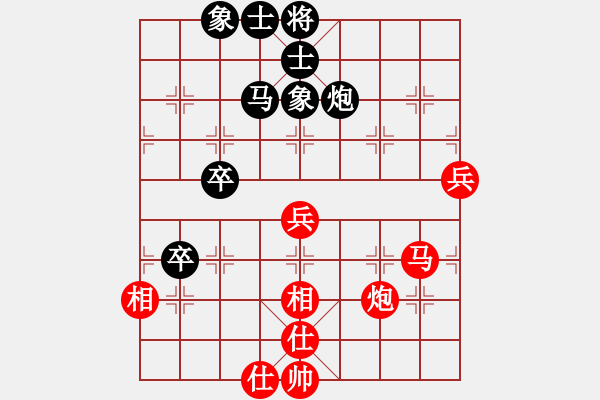 象棋棋譜圖片：金中月(7段)-勝-帥天將(1段) - 步數(shù)：60 