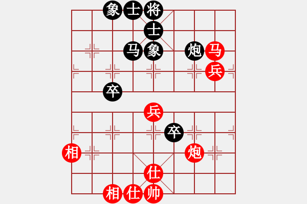 象棋棋譜圖片：金中月(7段)-勝-帥天將(1段) - 步數(shù)：70 