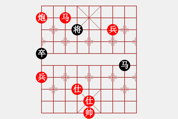 象棋棋譜圖片：棋局-Ckbr12pPP - 步數(shù)：110 