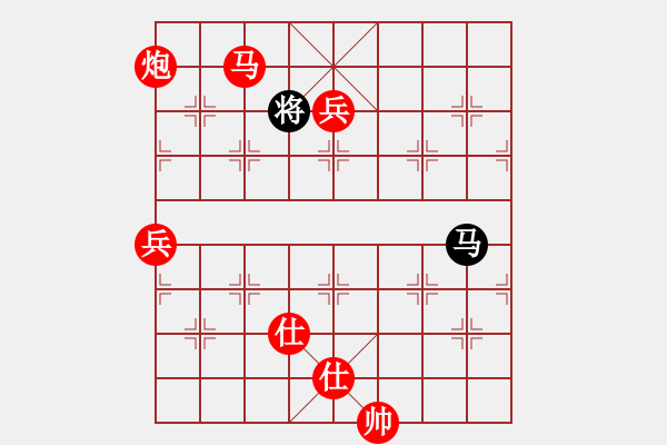 象棋棋譜圖片：棋局-Ckbr12pPP - 步數(shù)：117 