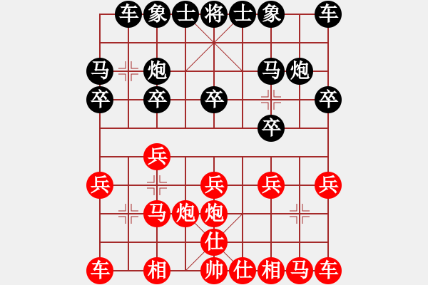 象棋棋譜圖片：山東 李翰林 勝 浙江 王家瑞 - 步數(shù)：10 