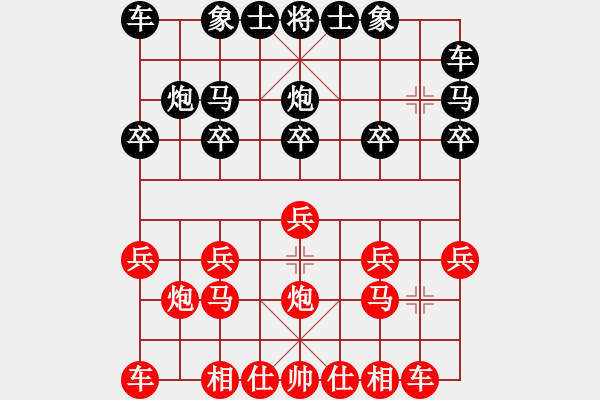 象棋棋譜圖片：第二屆“邦恒杯”第八輪 重慶陳 軒先勝重慶郭友華 - 步數(shù)：10 