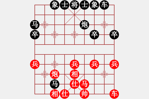 象棋棋譜圖片：心如止水(9段)-負(fù)-濰衛(wèi)校甄(7段) - 步數(shù)：30 