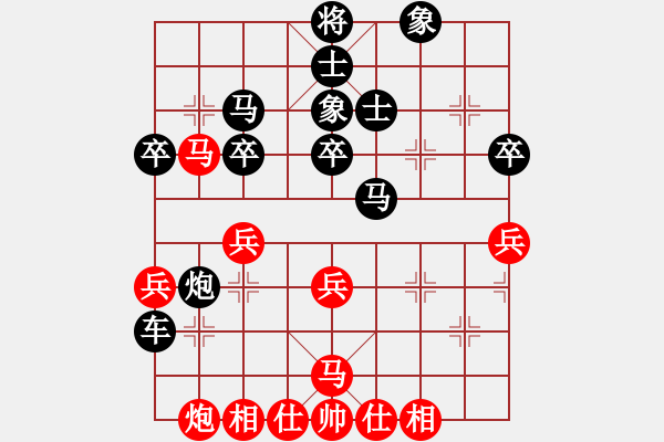 象棋棋譜圖片：吉米牛(9級)-負(fù)-帥哥少生(9段) - 步數(shù)：40 