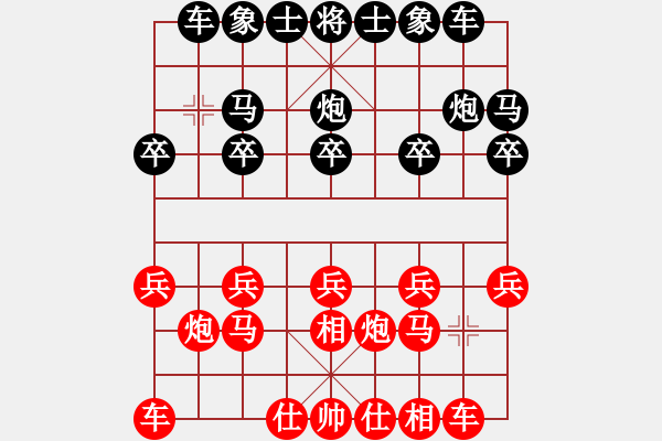 象棋棋譜圖片：寶寶和乖乖(月將)-和-scarlight(9段) - 步數(shù)：10 