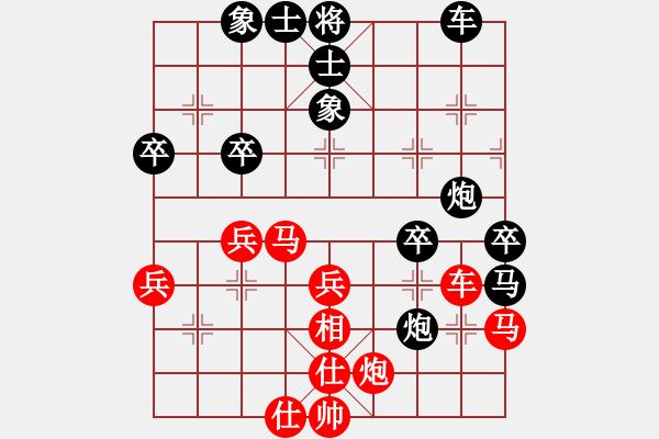 象棋棋譜圖片：xiaohuihui(5段)-負-棋界豪杰(月將) - 步數(shù)：40 