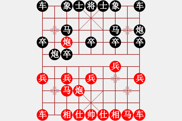 象棋棋譜圖片：天機(jī)商業(yè)庫(9星)-勝-剪刀(9星) - 步數(shù)：10 