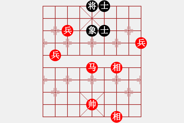 象棋棋譜圖片：棋局-49a5 B6 - 步數(shù)：20 