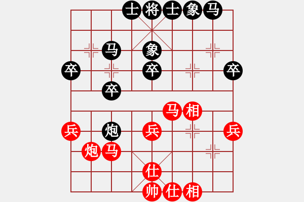 象棋棋譜圖片：象棋王1 負(fù) rlzs - 步數(shù)：30 