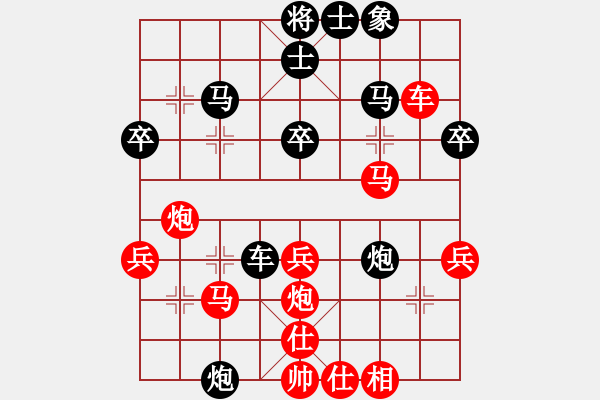 象棋棋譜圖片：南云狂客(月將)-勝-酒令人遠(8段) - 步數(shù)：40 